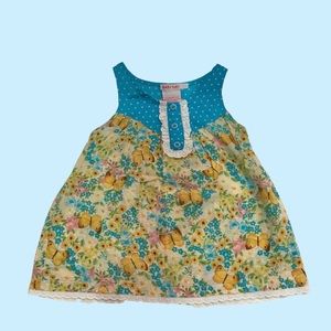 3T Baby Nay Boutique Girls Floral Tunic/Dress Summer Tank Top 457
